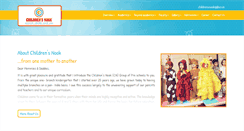 Desktop Screenshot of childrensnook.in